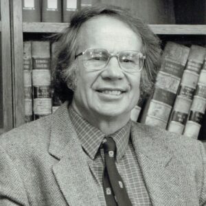 Black and white image of Emeritus Professor Richard Davis